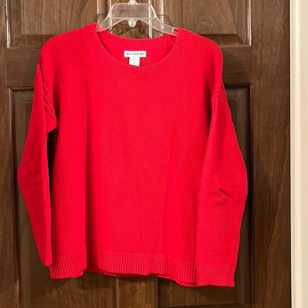 Artisan*Ny red sweater